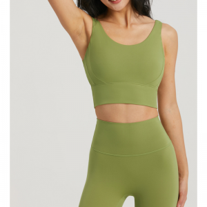 Σταθερό φλιτζάνι σχήμα U Συλλέξτε αθλητικό σουτιέν