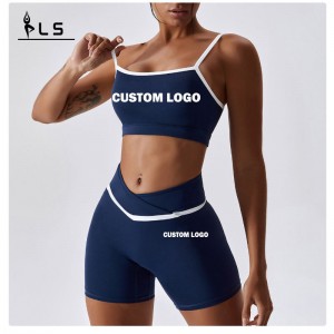 SC9271 Ενεργές Γυναίκες Γιόγκα Γυμναστήριο Γιόγκα Σύντομη Σετ αθλητικών γυναικείων γυναικών απρόσκοπτων παντελονιών Γιόγκα