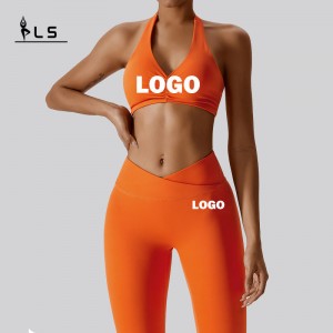 SC1063 Sport Set Fitness Gym Yoga Wear Suits Tracksuit Fitness Γιόγκα Φορέστε Γυμναστήριο Γυμναστήριο Γυμναστήριο