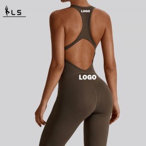 SC1071 Γυναίκες Jumpsuits Gym Romper One Piece Gym Φορέστε ενεργή προπόνηση Πλήρης κοστούμι