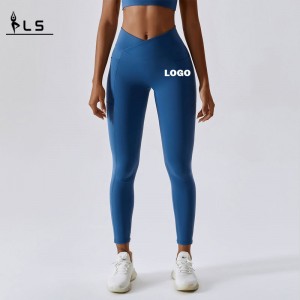 SC10117 Scrunch Butt Geggings για γυναίκες με προσαρμοσμένο λογότυπο γυμναστήριο καλσόν scrunch