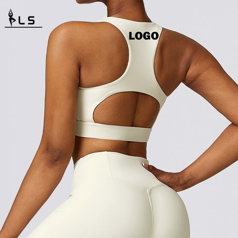 SC10138 YOGA BRA Πώληση προσαρμοσμένου λογότυπου Sport Bra Fitness Γυναίκα γυμναστικής BRA Yoga Sportswear Padded