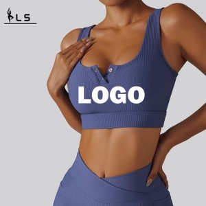 SC10173 Custom Sports Bra High Impact Top Stylish Sexy High Impact Sports Bra Whoresale