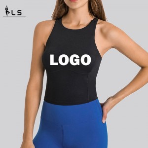 SC10246 Fitness Crops Tops Tank Top Women \\\\ T-shirts Vest Sportswear Workout Δεξαμενή Γιόγκα Top για Γυναίκα